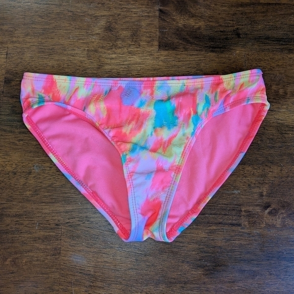 Bright Pink Girls Swim Bottoms - Picture 1 of 3